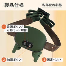 Load image into Gallery viewer, 手揉みマッサージ機【TM01-REC】